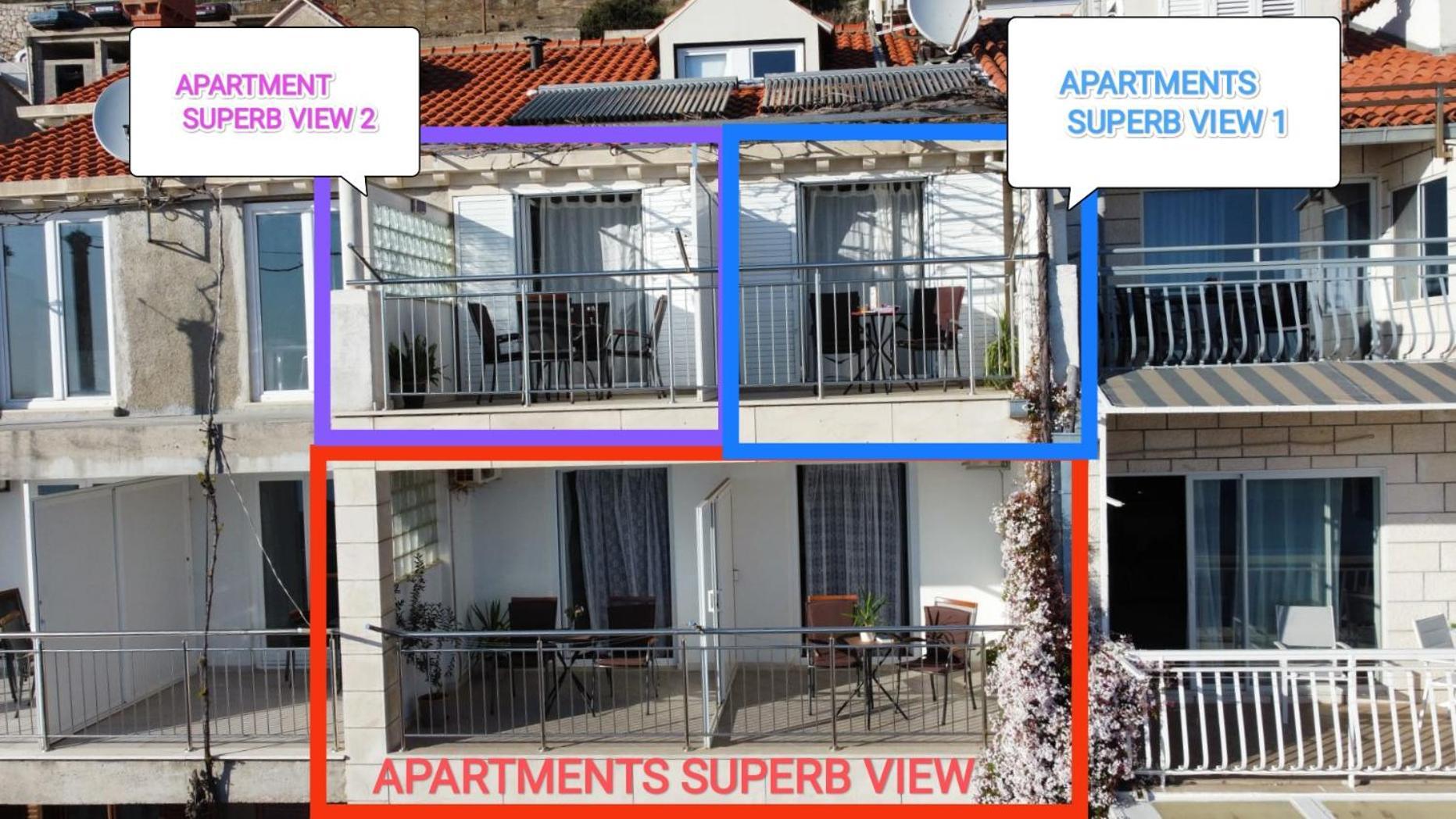 Apartments Superb View Dubrovnik Eksteriør bilde