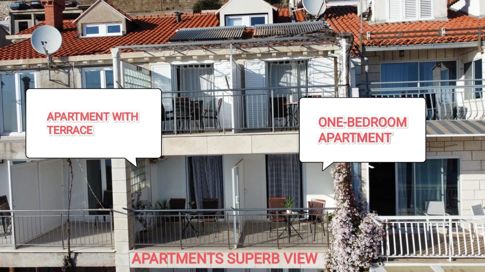 Apartments Superb View Dubrovnik Eksteriør bilde